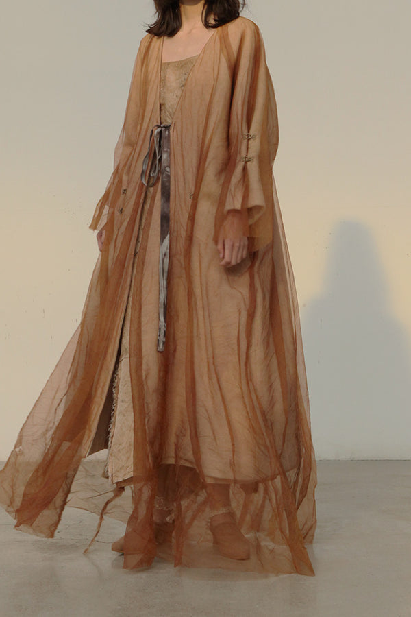 MUTEDANCE V-neck wool coat MD20FW39